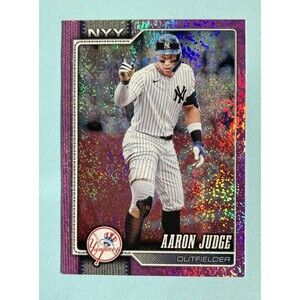 2026 Topps Series  1 AARON JUDGE ,New York Yankees  SP Pink Holo Foil Card  #1